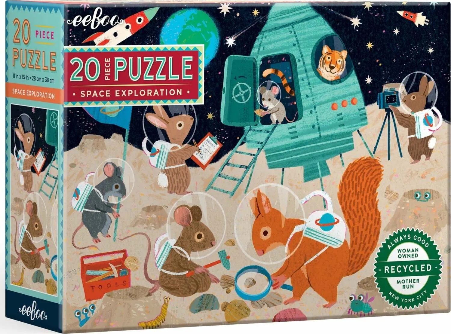 20pc Puzzle - Space Exploration