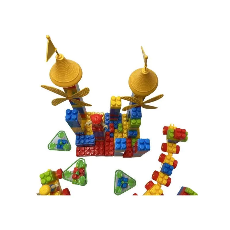 230 Pcs Building Block Windmills Town Toy WJ-541