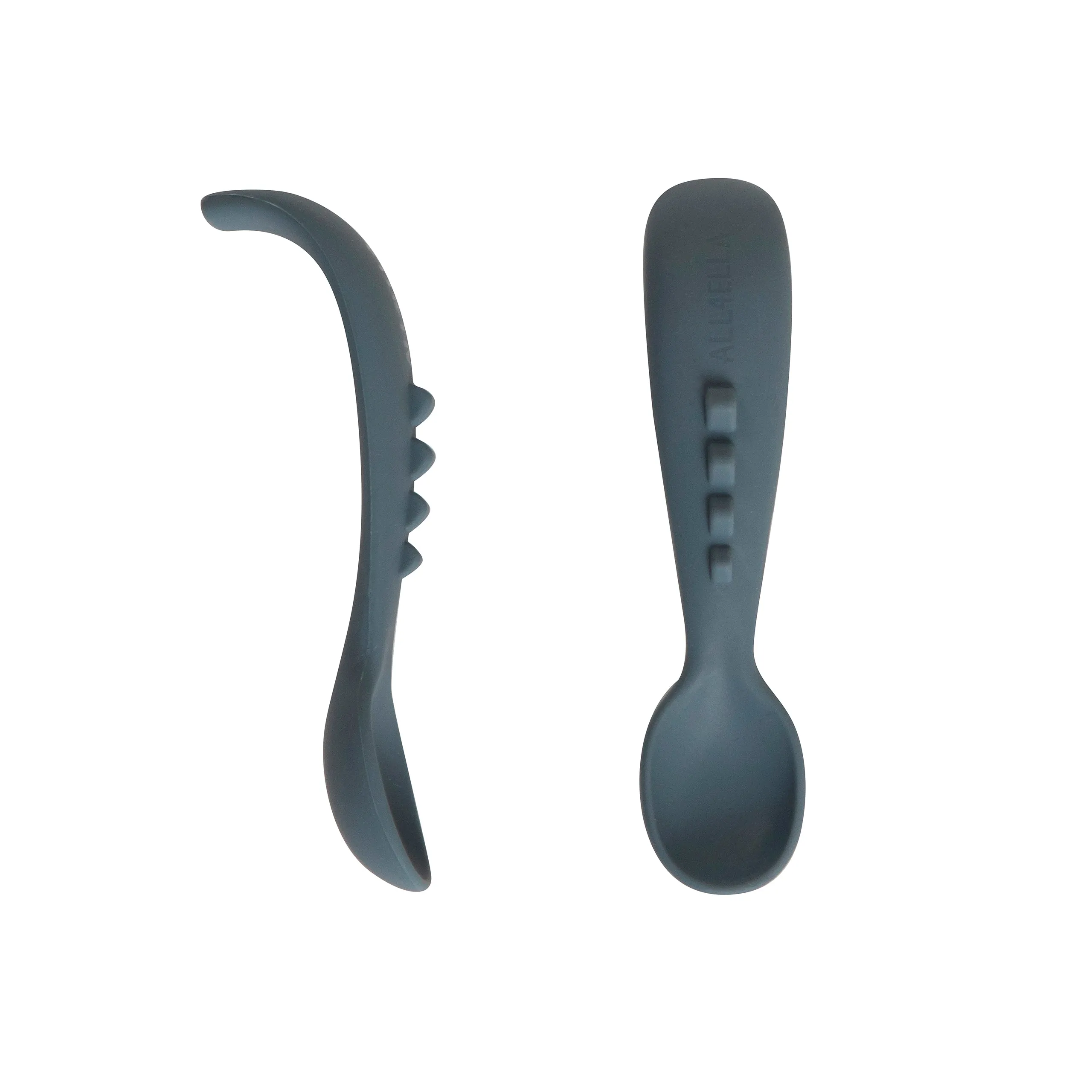 ALL4ELLA COMFY GRIP SILICONE SPOONS 2 PACK