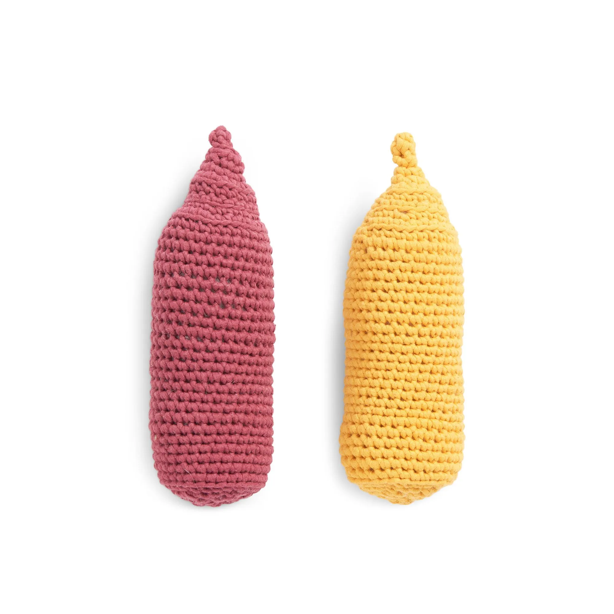 Bernat Ketchup & Mustard Crochet Pet Toys