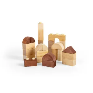 Bigjigs Toys Natural Wood Clicking Blocks