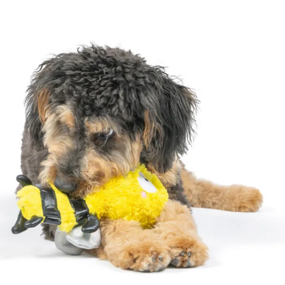 Busy Bee Plush Dog Toy