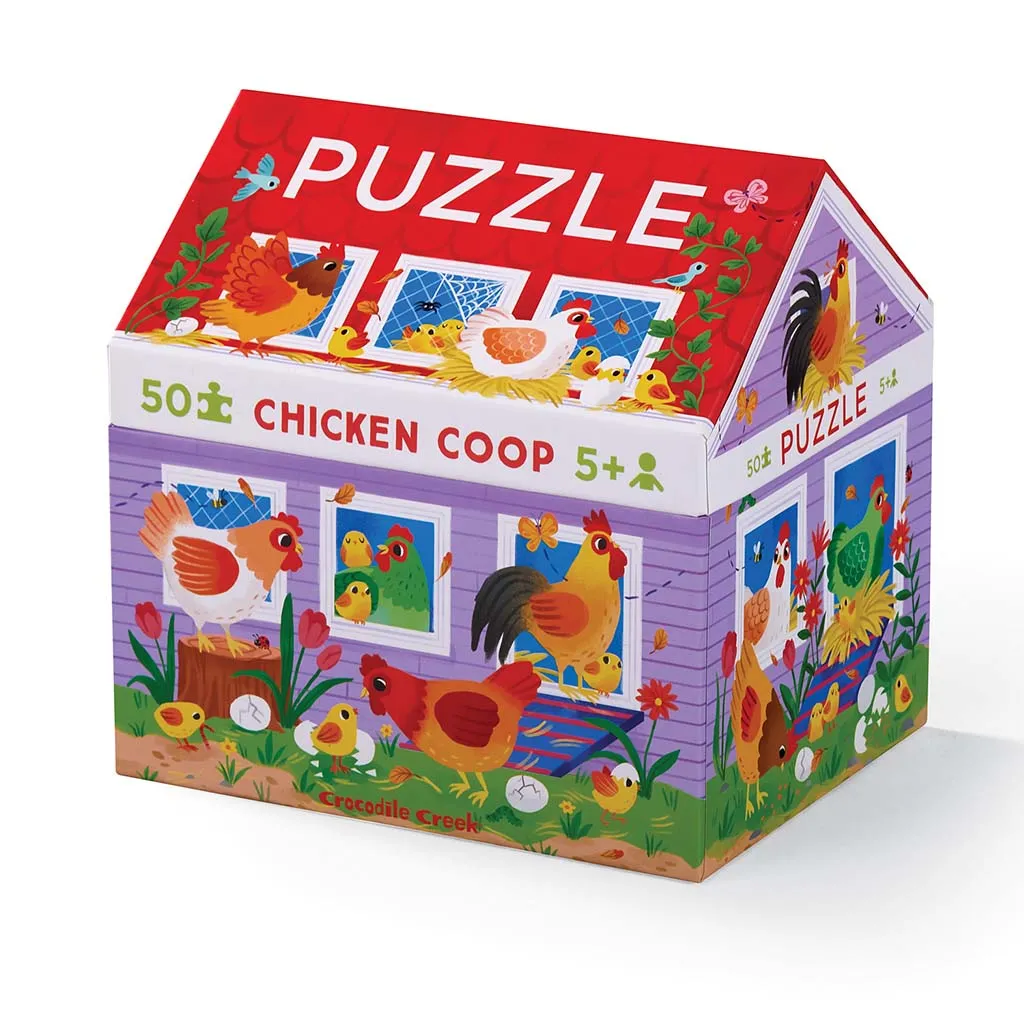 Chicken Coop Puzzle 50 pc