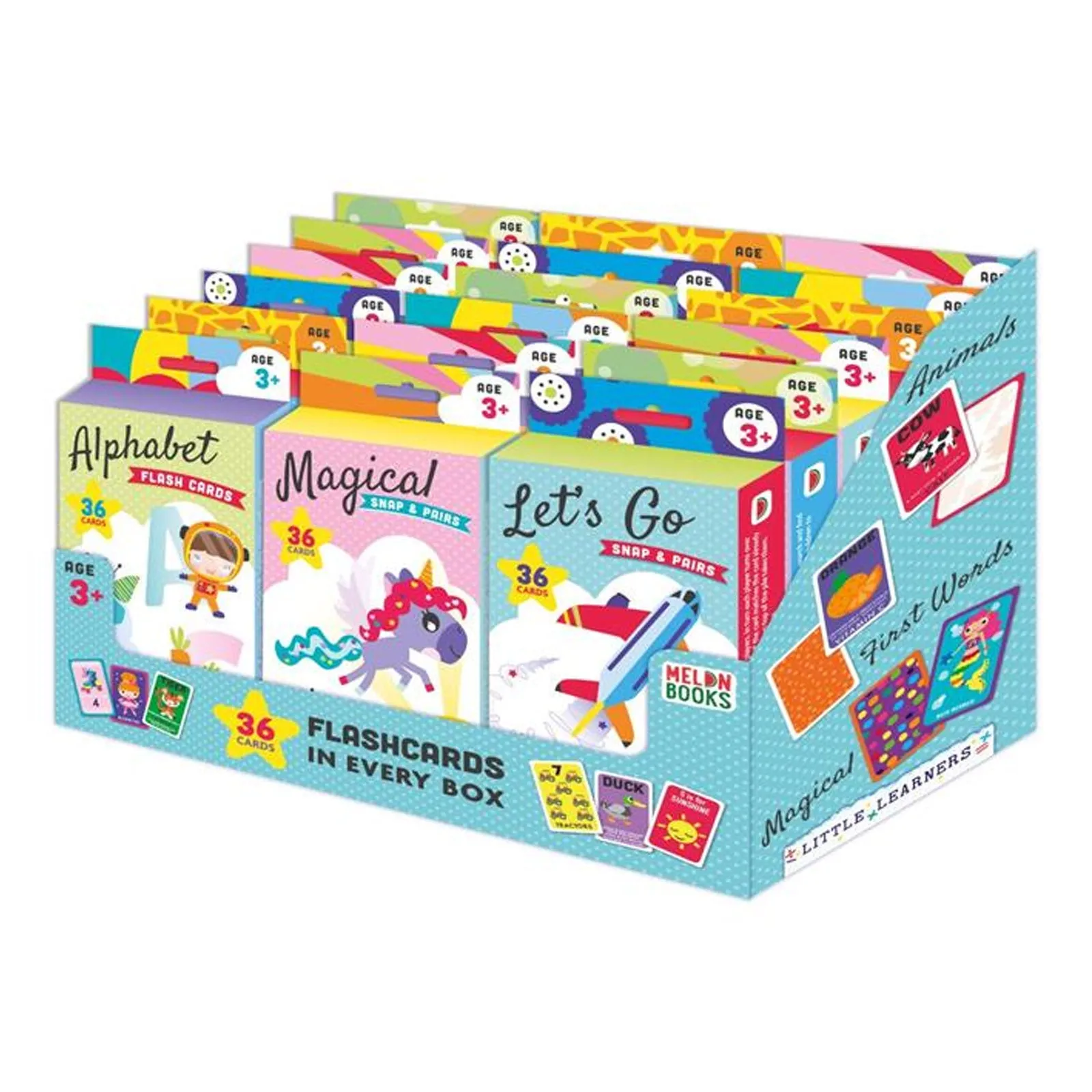 Children's Flash Cards Assorted Packs