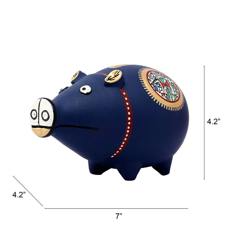 Cody Blue Piggy Bank