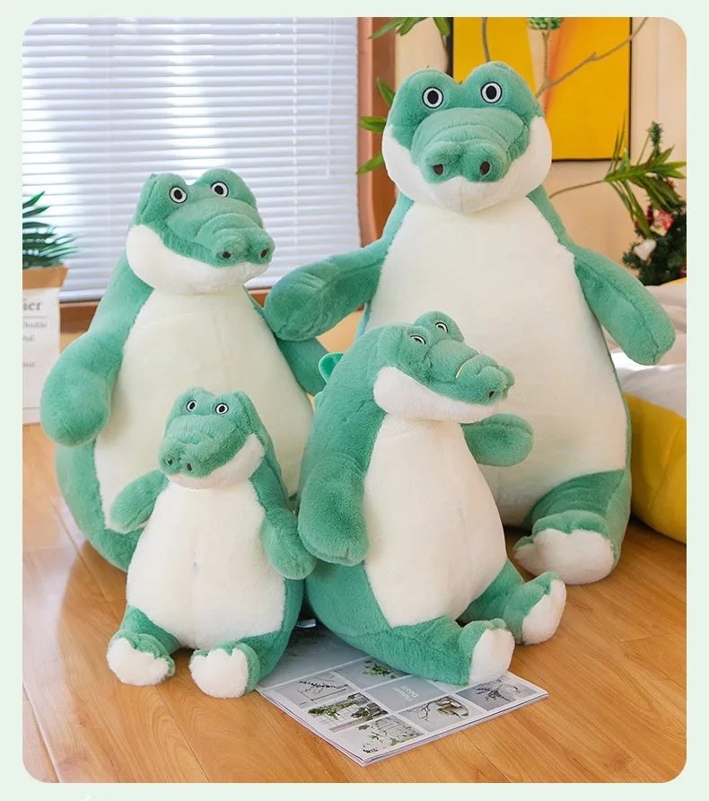 Cuddly Croc Plushie | Cute Stuffed Crocodile