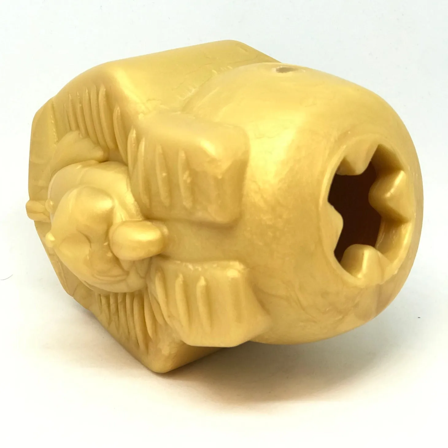 Doggie Pharaoh Durable Chew Toy & Treat Dispenser - Gold