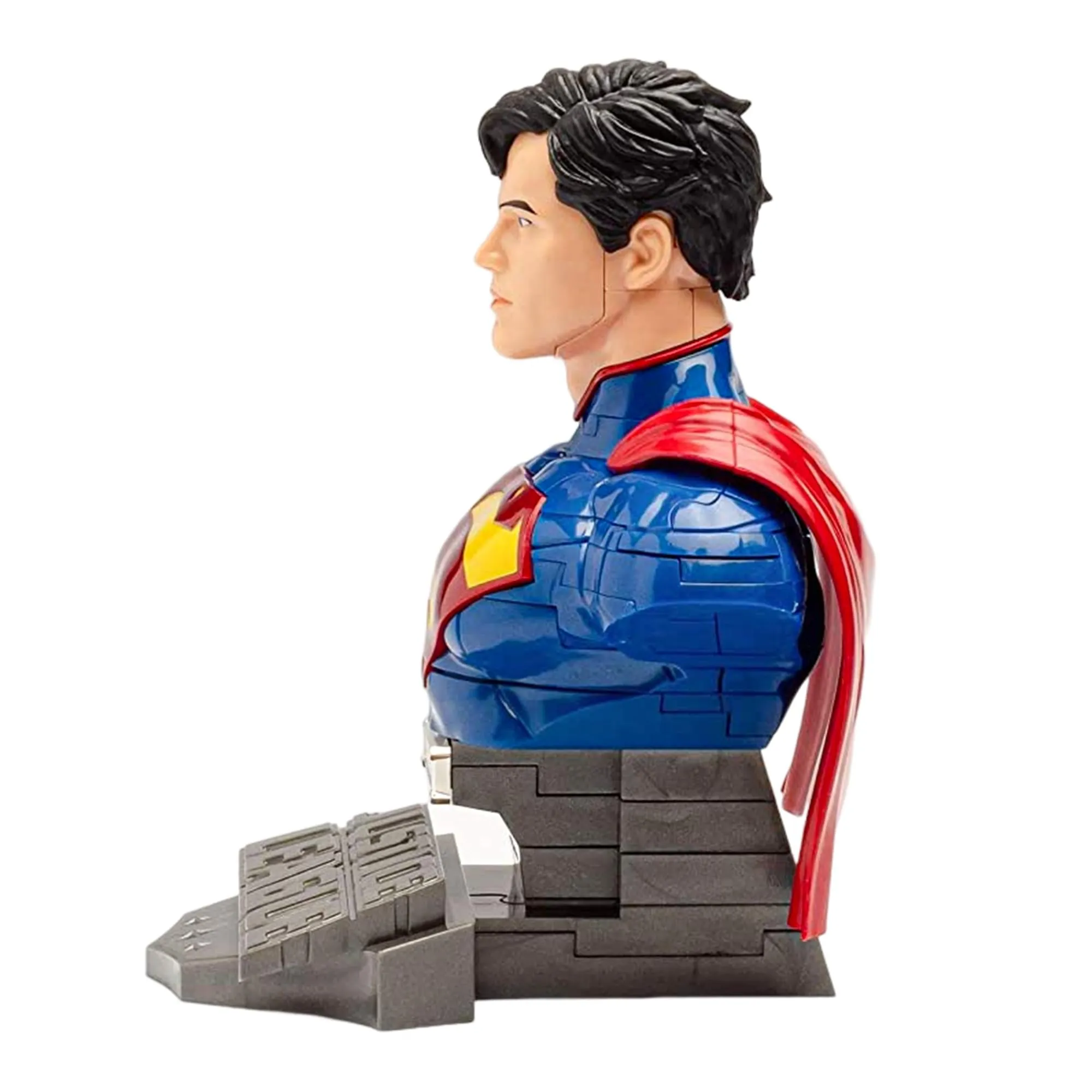 Eaglemoss DC Superman 72 Piece 3D Jigsaw Puzzle | Solid Color