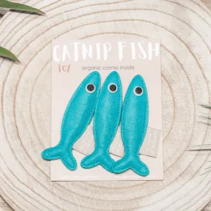 Eco-Friendly Felt Catnip Fish Toys