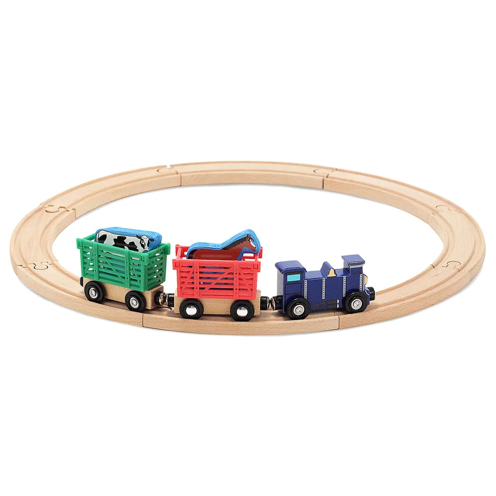 Farm Animal Train Set 644