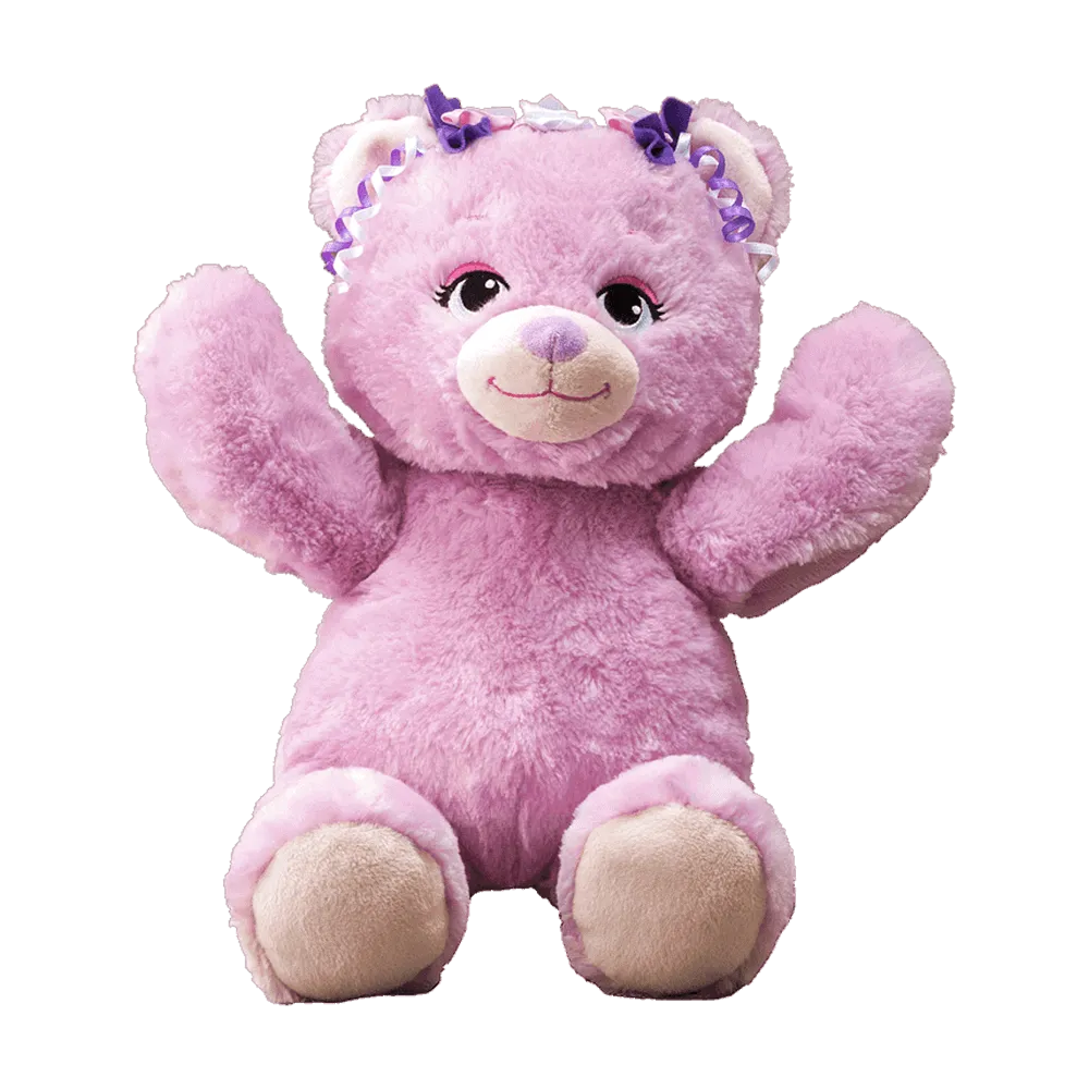 Flipemz Pink Bear to Butterfly Fairy Bear Plush Toy