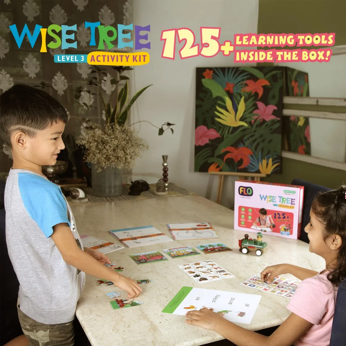 FLO Toys Wise Tree -Level 3 Activity Kit For Kids Ages 8 