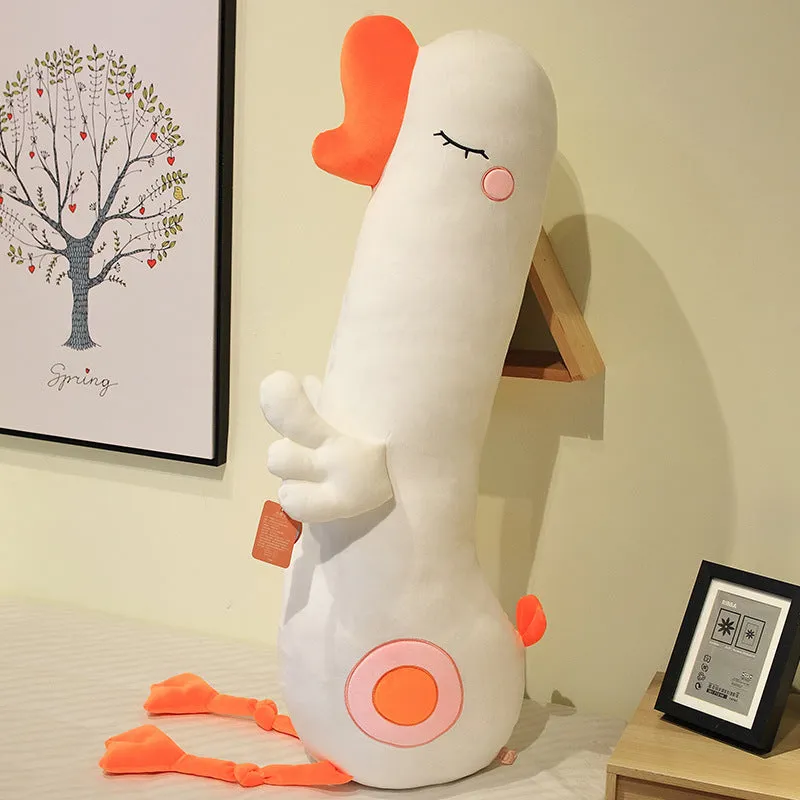 Giant Cuddly Chicken Body Pillow Plush