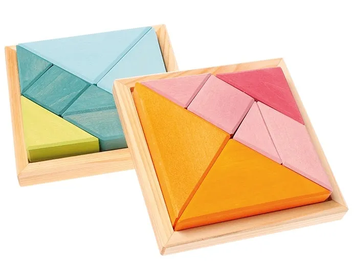 Grimm's Orange & Pink Tangram