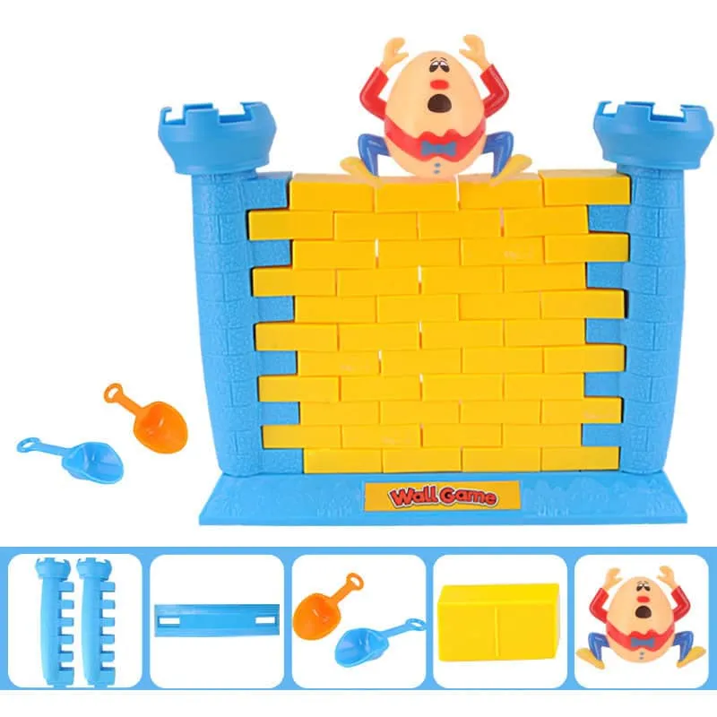 Humpty Dumpty The Wall Game Children Toy Colorful Demolishing Wall Game Interesting Kids Toy Educational Toys Building Blocks