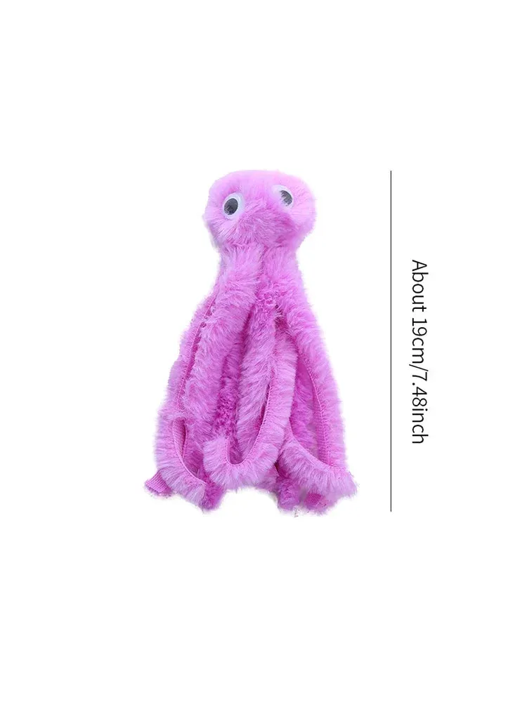 Interactive Plush Octopus Toy