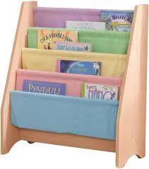 Kidkraft Sling Bookshelf Pastel