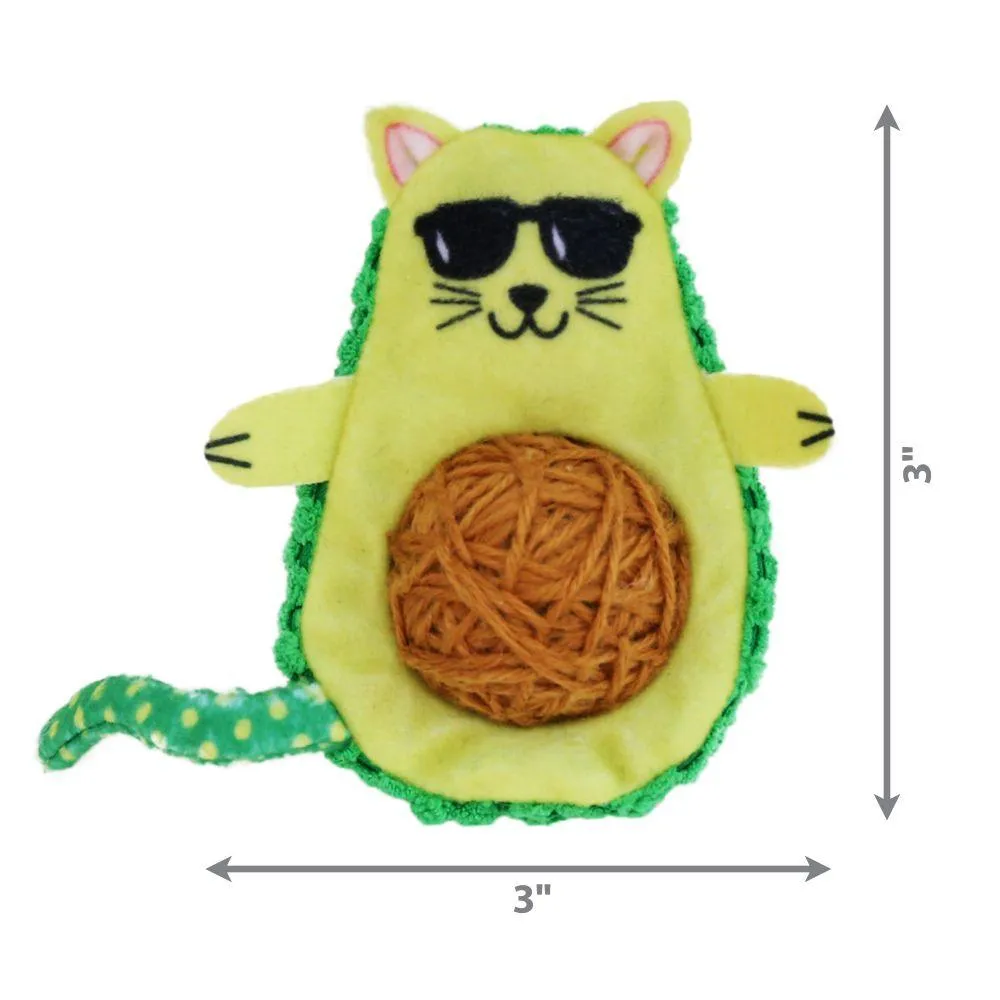 Kong Cat Toy Wrangler Avocado