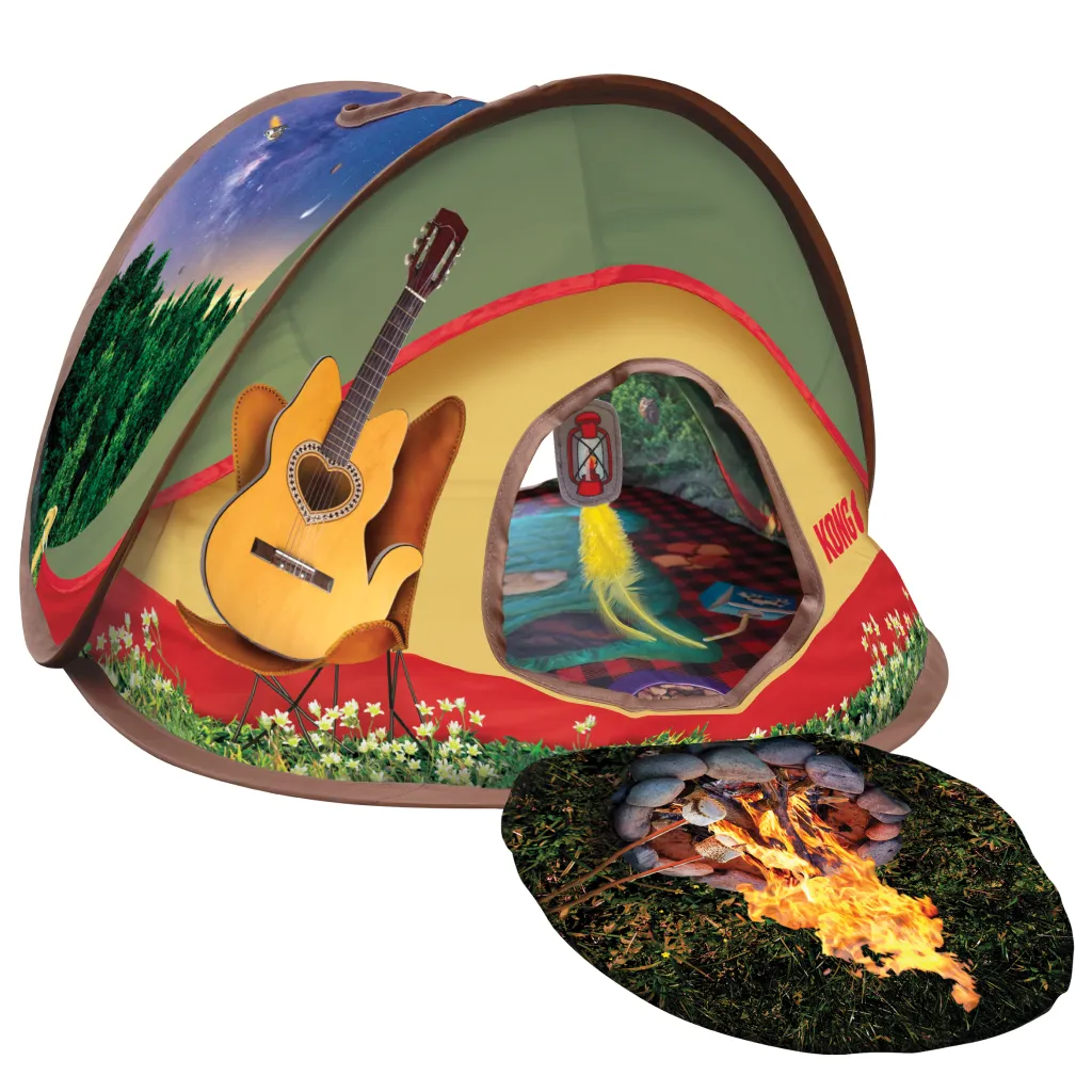 Kong Play Spaces Glamping Tent Toy For Cats