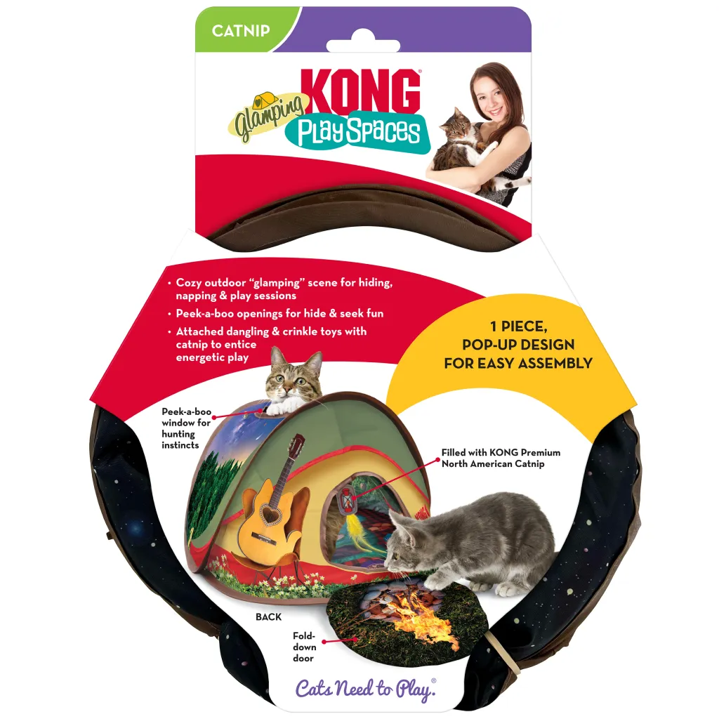 Kong Play Spaces Glamping Tent Toy For Cats