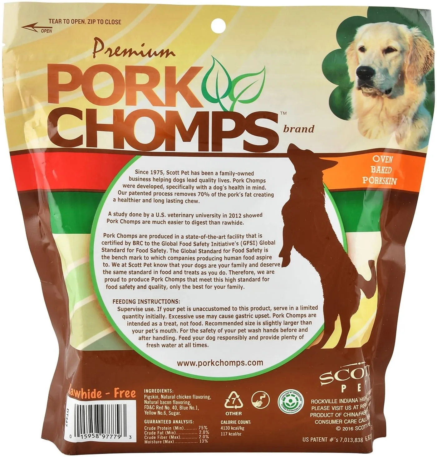 Large Pork Chomps Premium Twists Variety Pack, 12 ct