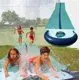 Lavinya High Quality 1ft XL Slip and Slide - Heavy Duty Inflatable Slide with Central Sprinkler and XL Crash Pad For Summer Fun Play