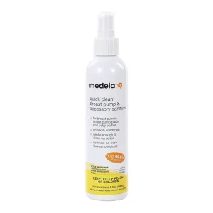 Medela Quick Clean Breast Pump and Accessory Sanitizer Spray (236 ml)