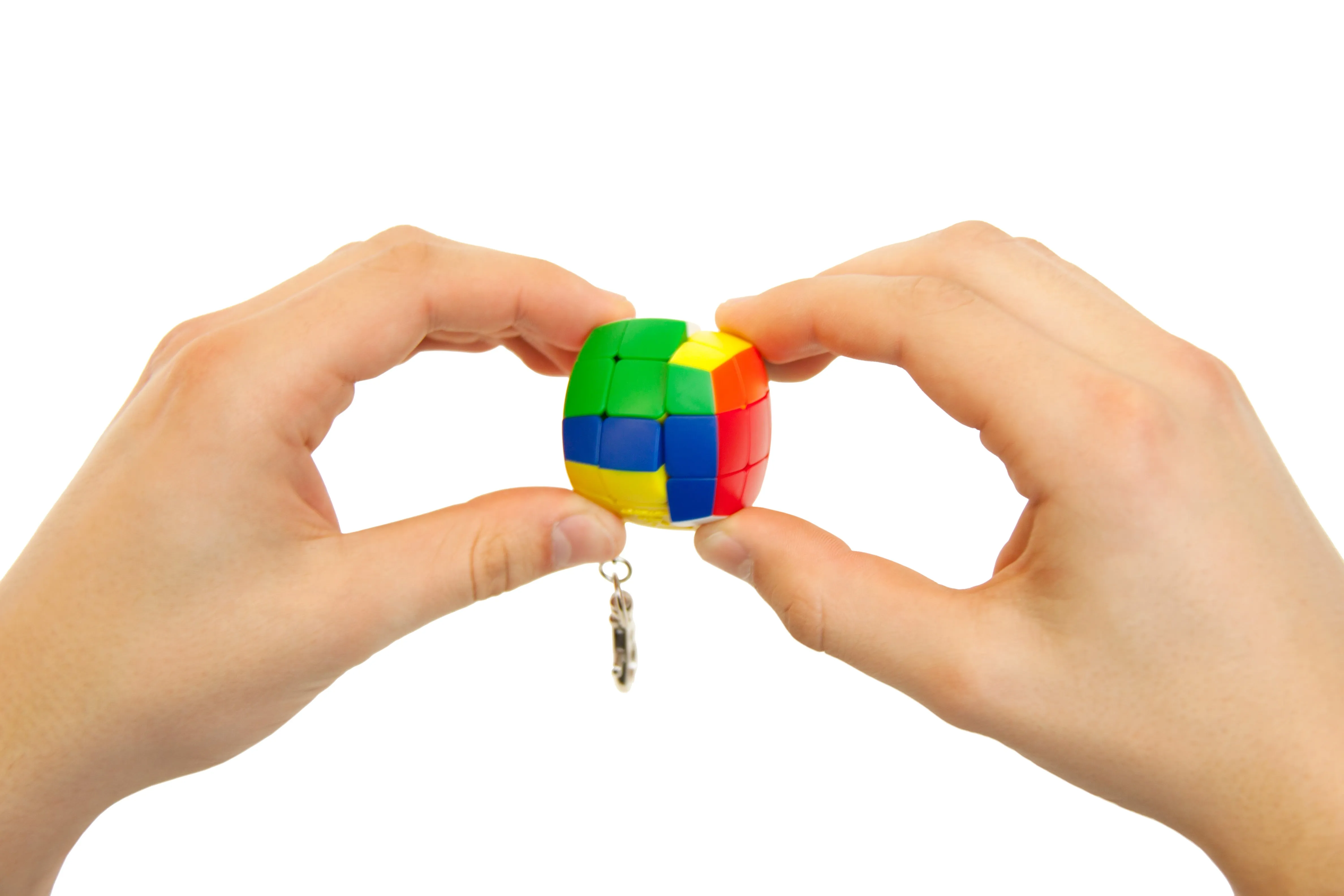 Mini Feliks Pillow Keychain Puzzle - Brain Teaser, Speedcube by Meffert's