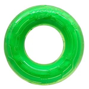 Nerf Scentology Dog Toy Beef Scented Small Green Ring