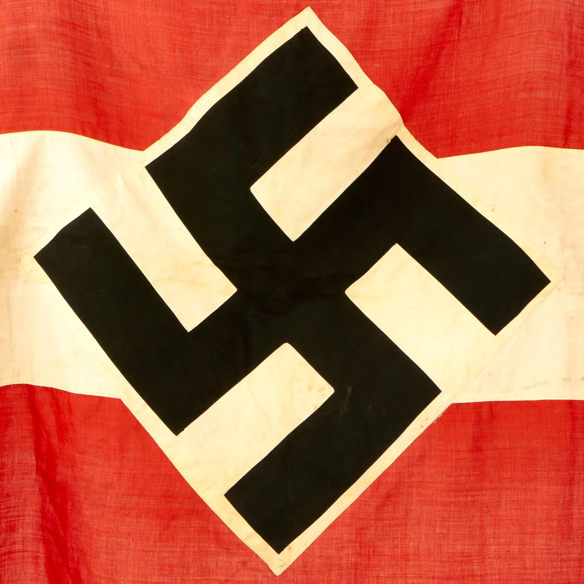 Original German WWII HJ National Youth Organization Teacher Training Institute Unit Parade Flag - 46” x 72”