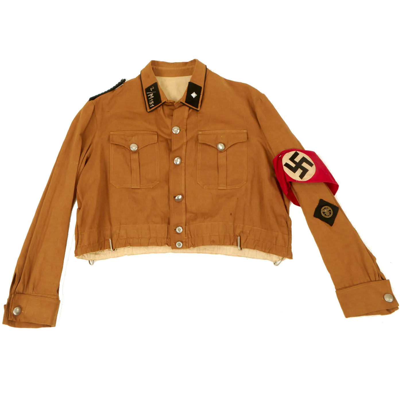 Original WWII German NSKK Scharführer Motorsturm 2/Motorstandarte 151 Tunic - Motor Corps Squad Leader