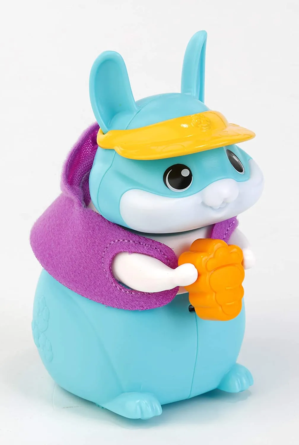 PETSQUEAKS^TM NIBBLE  THE BUNNY (PURPLE VERSION)