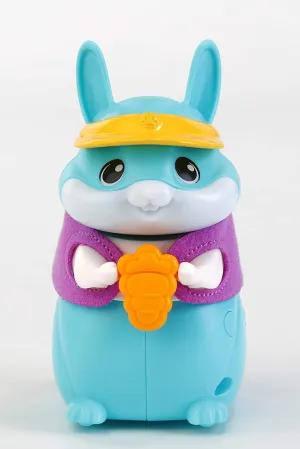 PETSQUEAKS^TM NIBBLE  THE BUNNY (PURPLE VERSION)