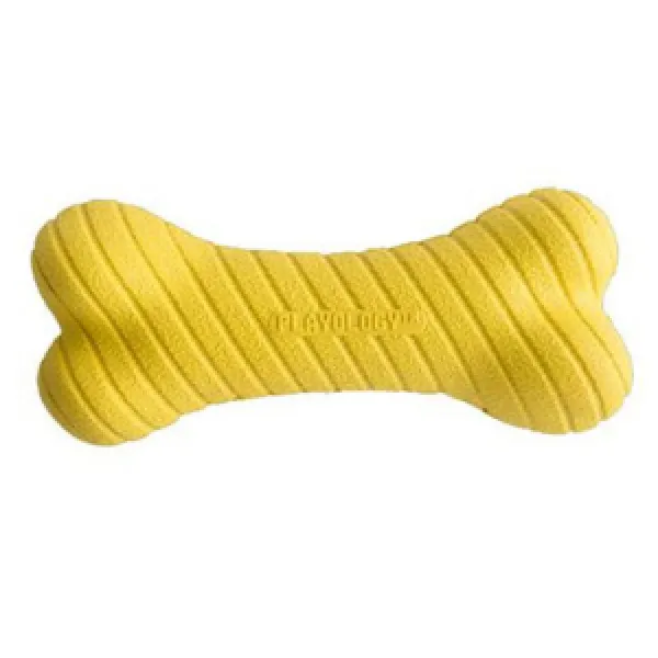 Playology Dual Layer Bone Dog Toy Chicken