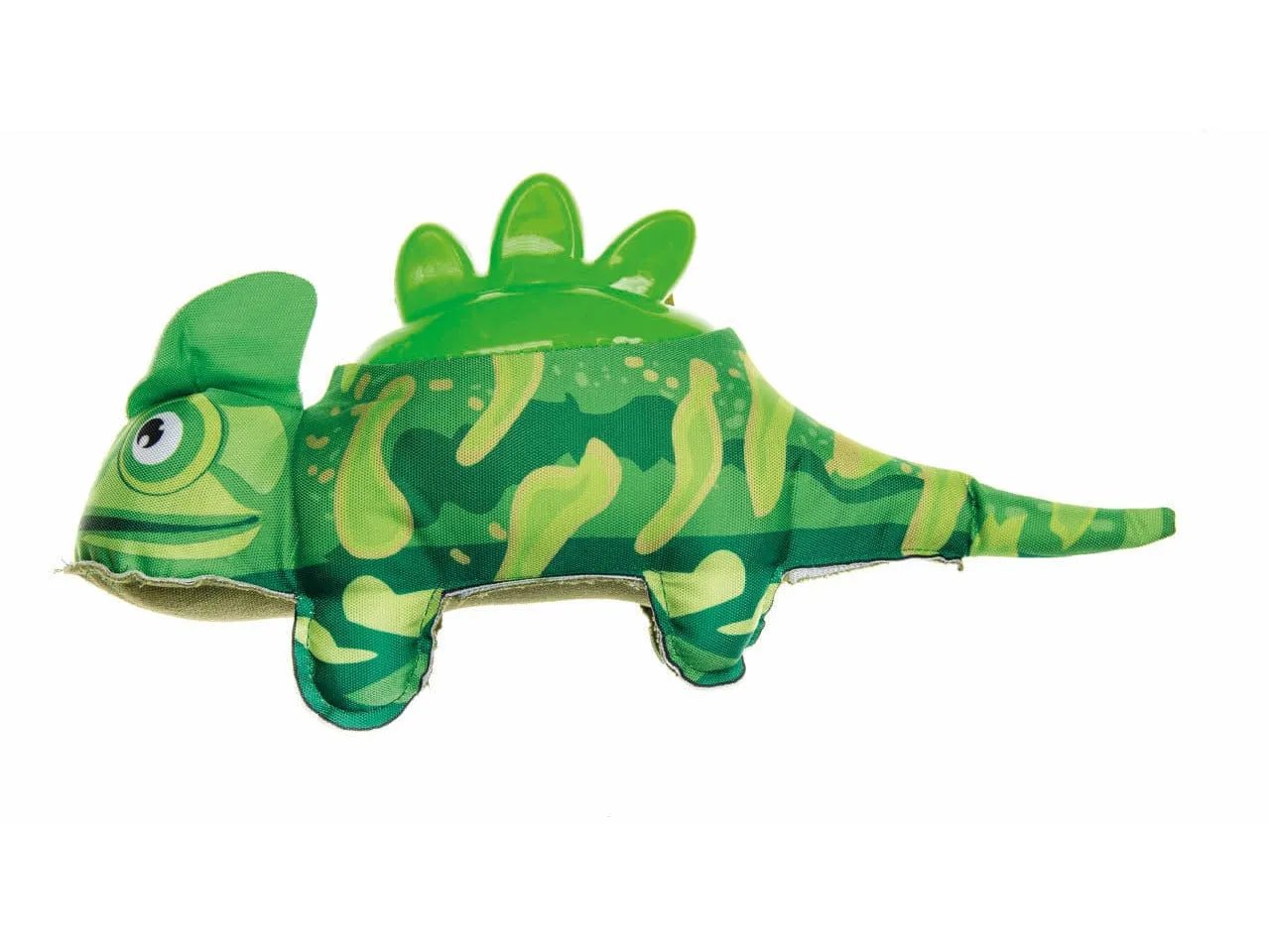 Plush Iguana With Plastic Back