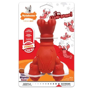 Power Chew Lobster Dog Toy, Filet Mignon