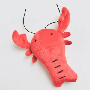 Squeaky Plush Dog Toys, Teeth Grinding & Training - Lobster