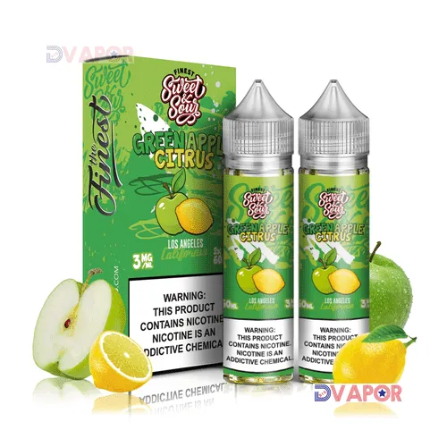 The Finest E-Liquid | Sweet & Sour Edition | 120ml (2 x 60ml Bottles)