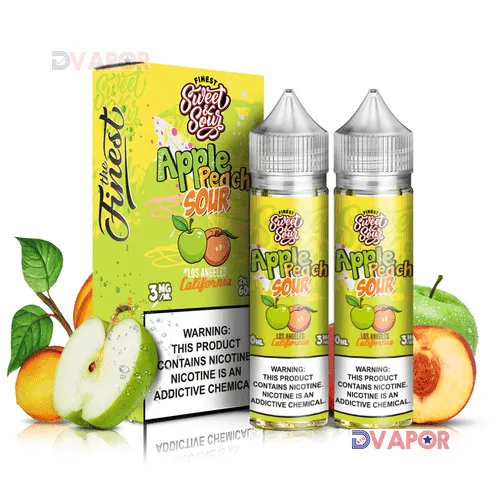 The Finest E-Liquid | Sweet & Sour Edition | 120ml (2 x 60ml Bottles)