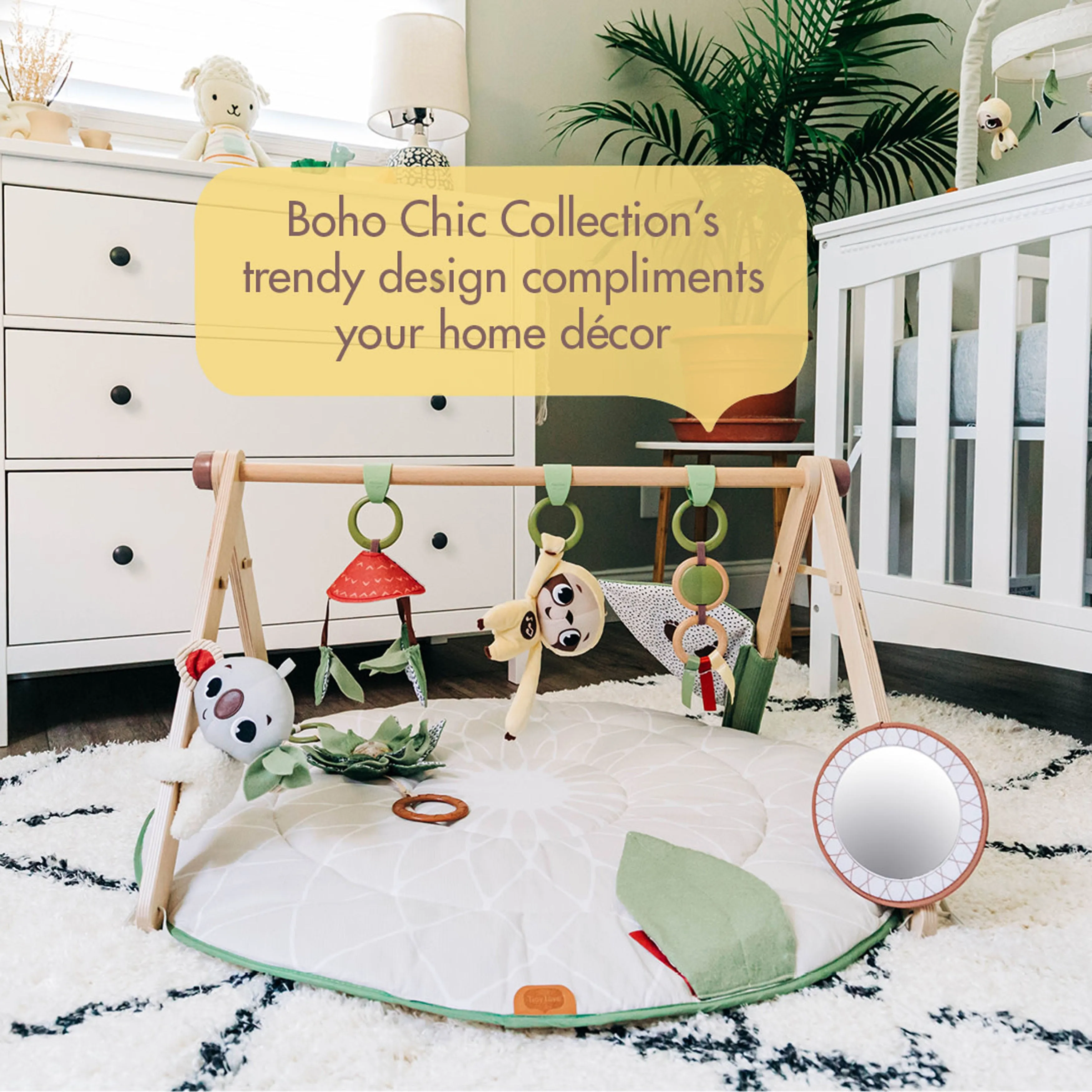 Tiny Love Boho Chic Luxe Developmental Gymini Activity Gym