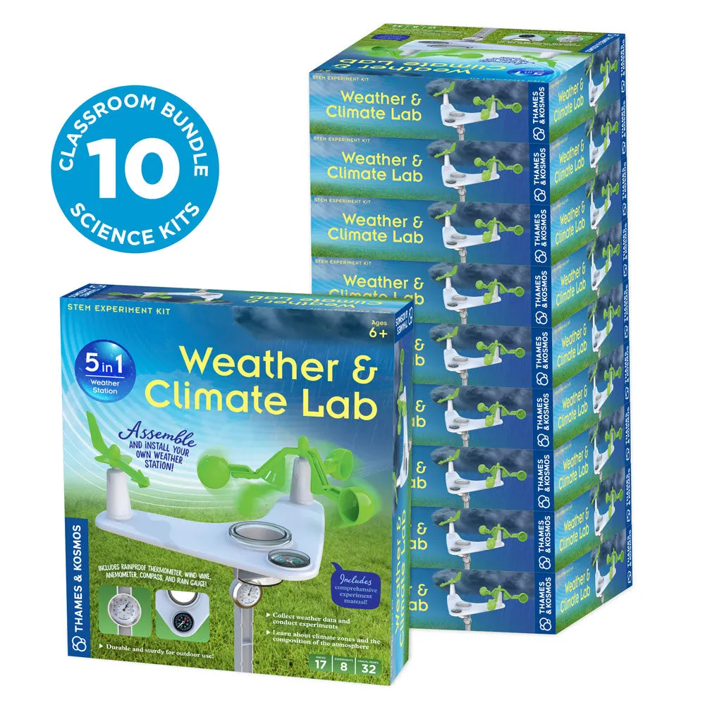 Weather & Climate Lab - Classroom Bundle 10-Pack