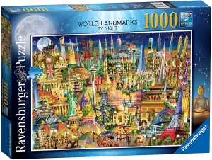 World Landmarks 1000 Piece Puzzle